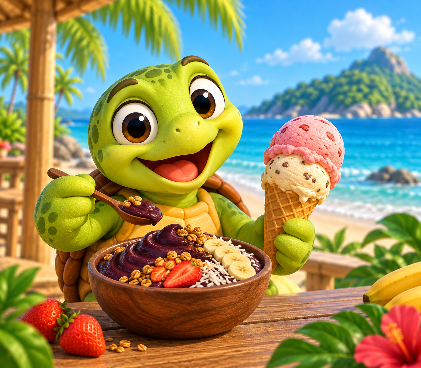 Açaí e Sorvetes